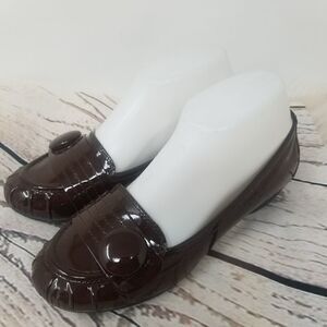 GIANNI BINI BROWN FLATS